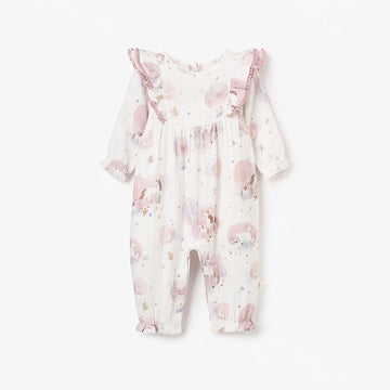 FAIRYTALE WONDERLAND ORGANIC MUSLIN JUMPSUIT