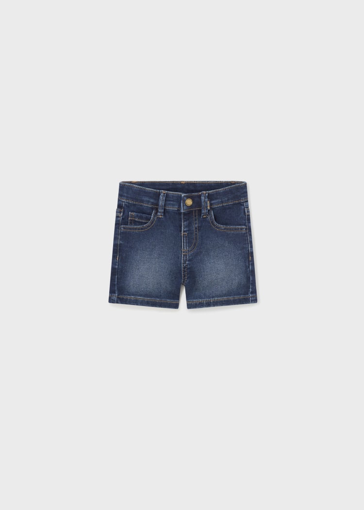 1241 Soft denim bermuda