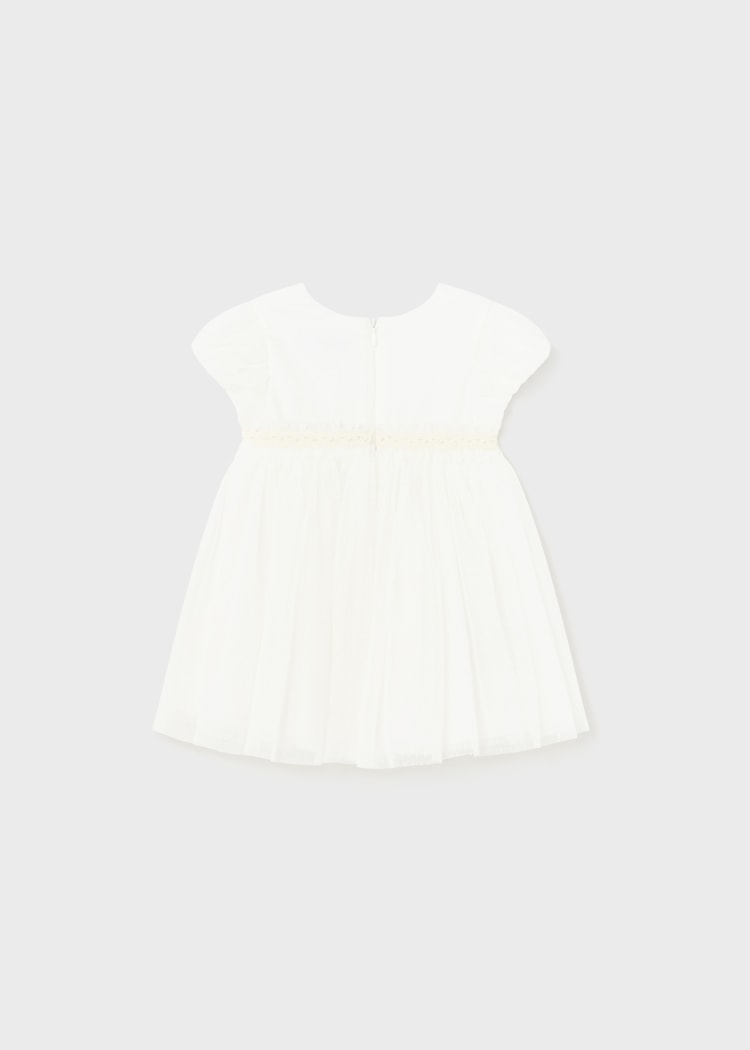 1904 PLEATED TULLE DRESS