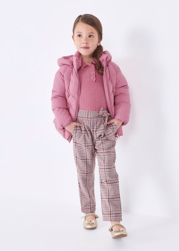 CHECKED LONG TROUSERS