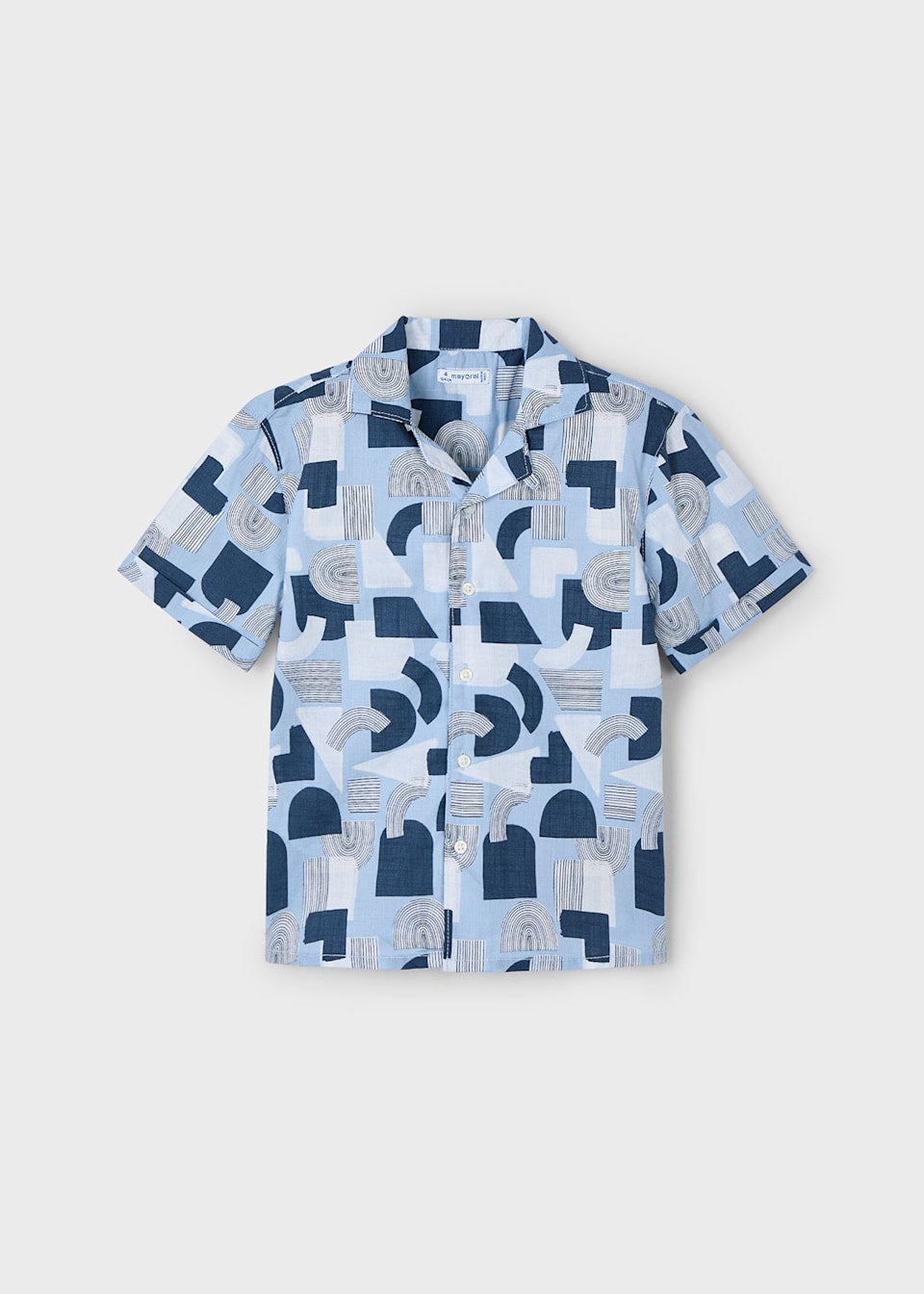 3114 Boy Casual Printed Shirt