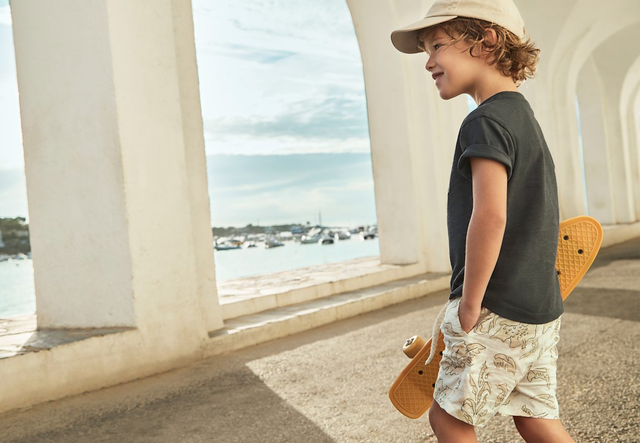 3221 Boy Printed 2 PC SET
