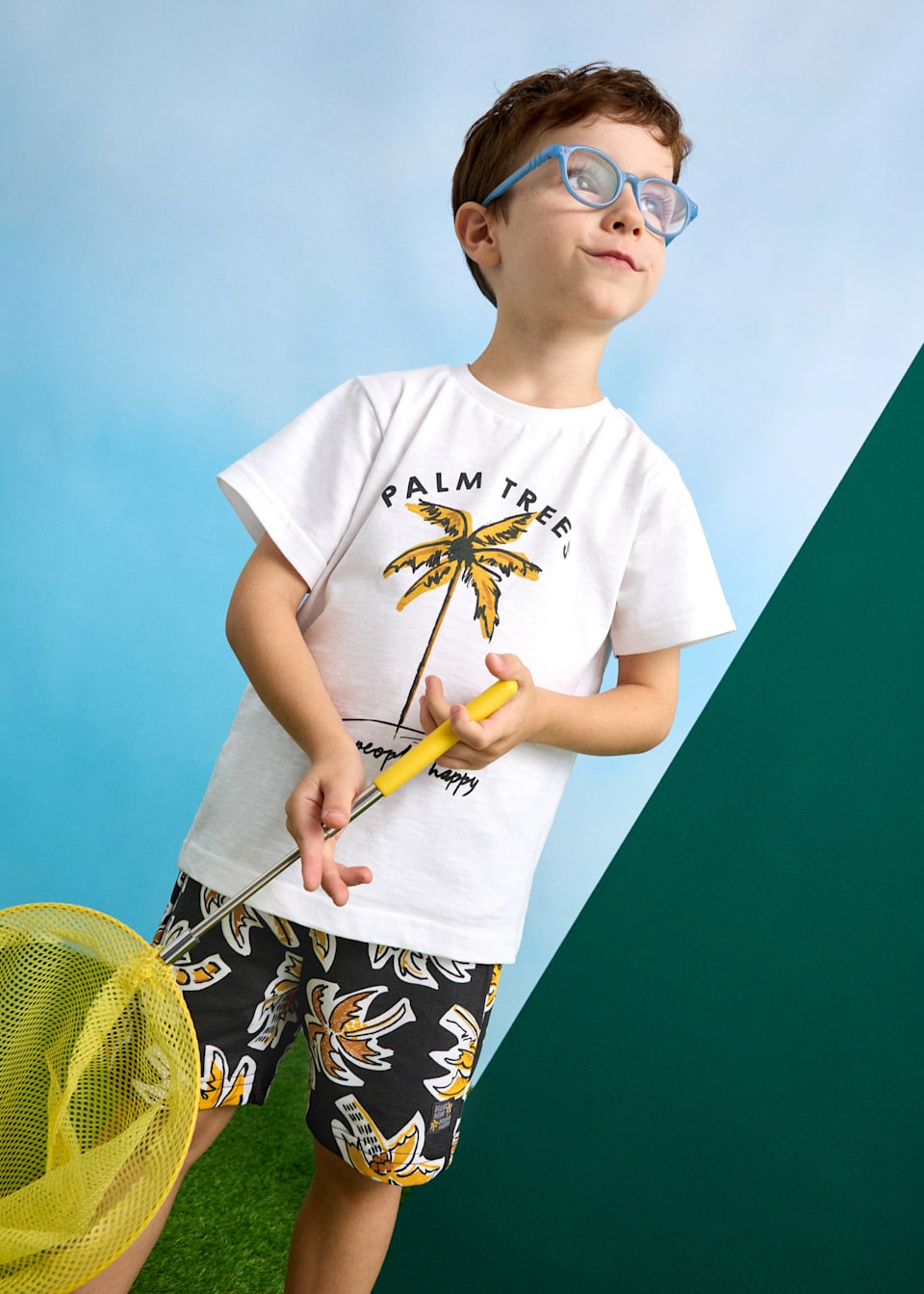 3604 Boy Summer Shorts and T-Shirt Set