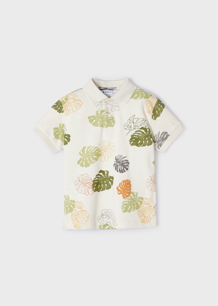 3107 S/S POLO MILK