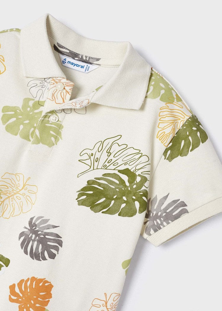 3107 S/S POLO MILK