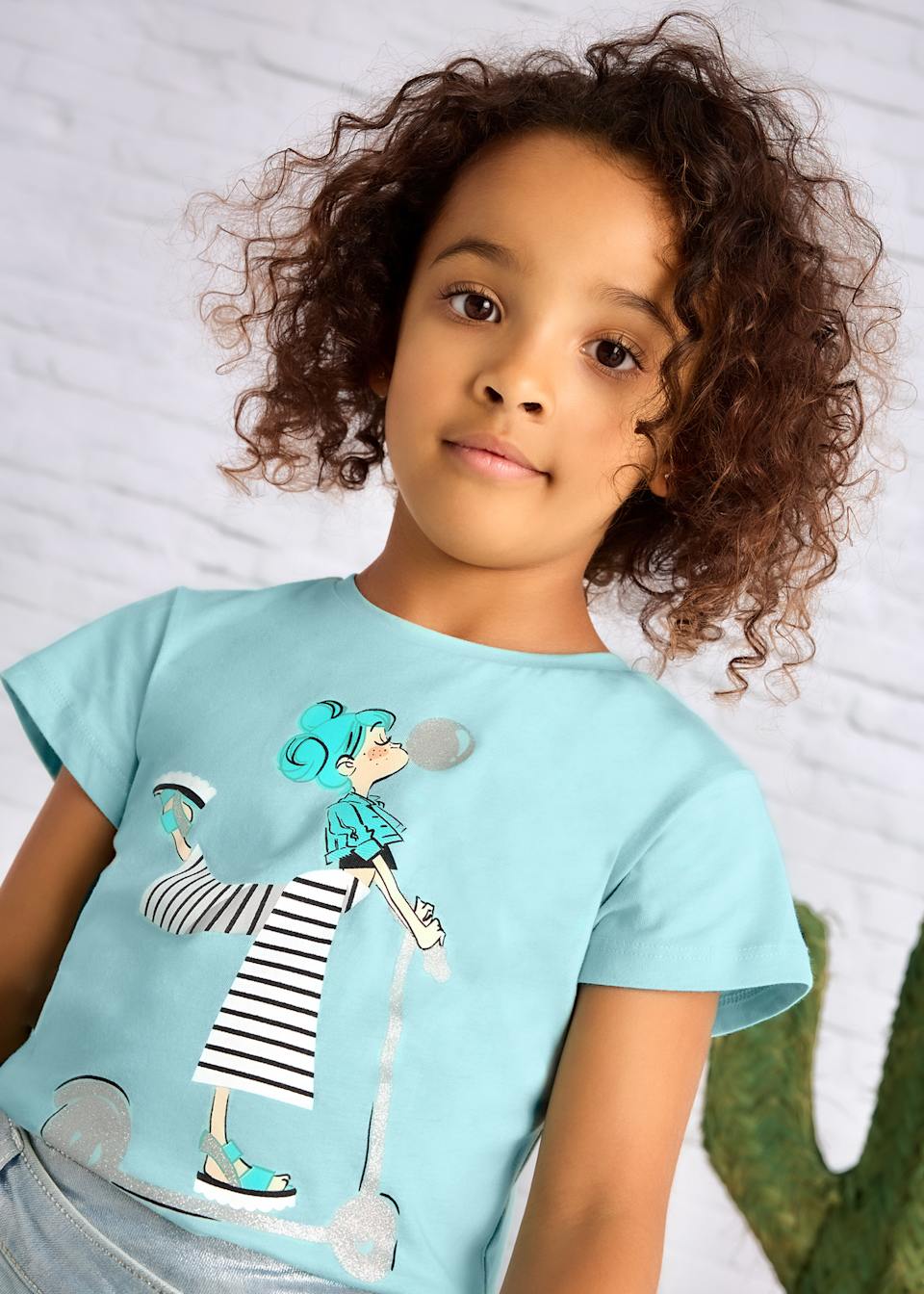 3014 Girl Printed T-Shirt