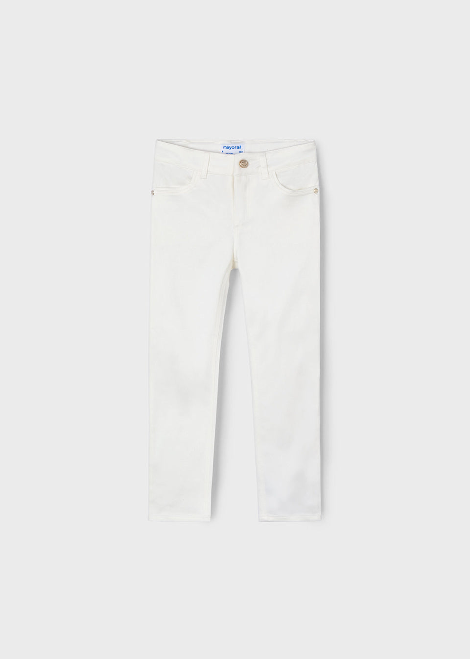 3553 Girl Satin Skinny Pants