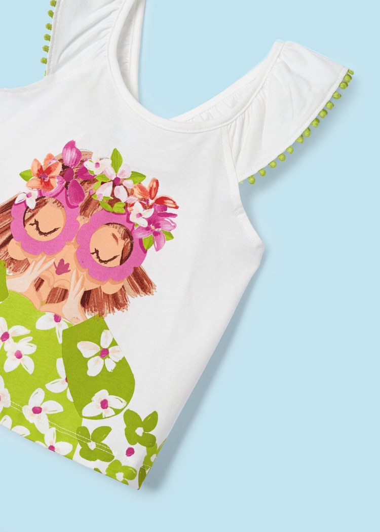3261 SHORTS SET KIWI