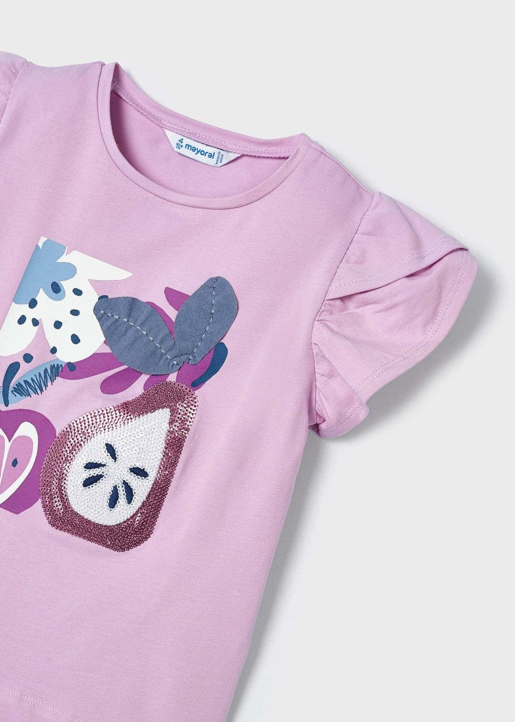 3091 S/S MAUVE SHIRT