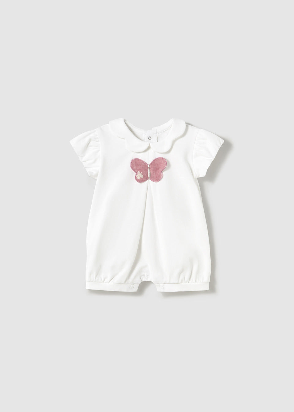 1752 Newborn 2-Pack Collared Rompers
