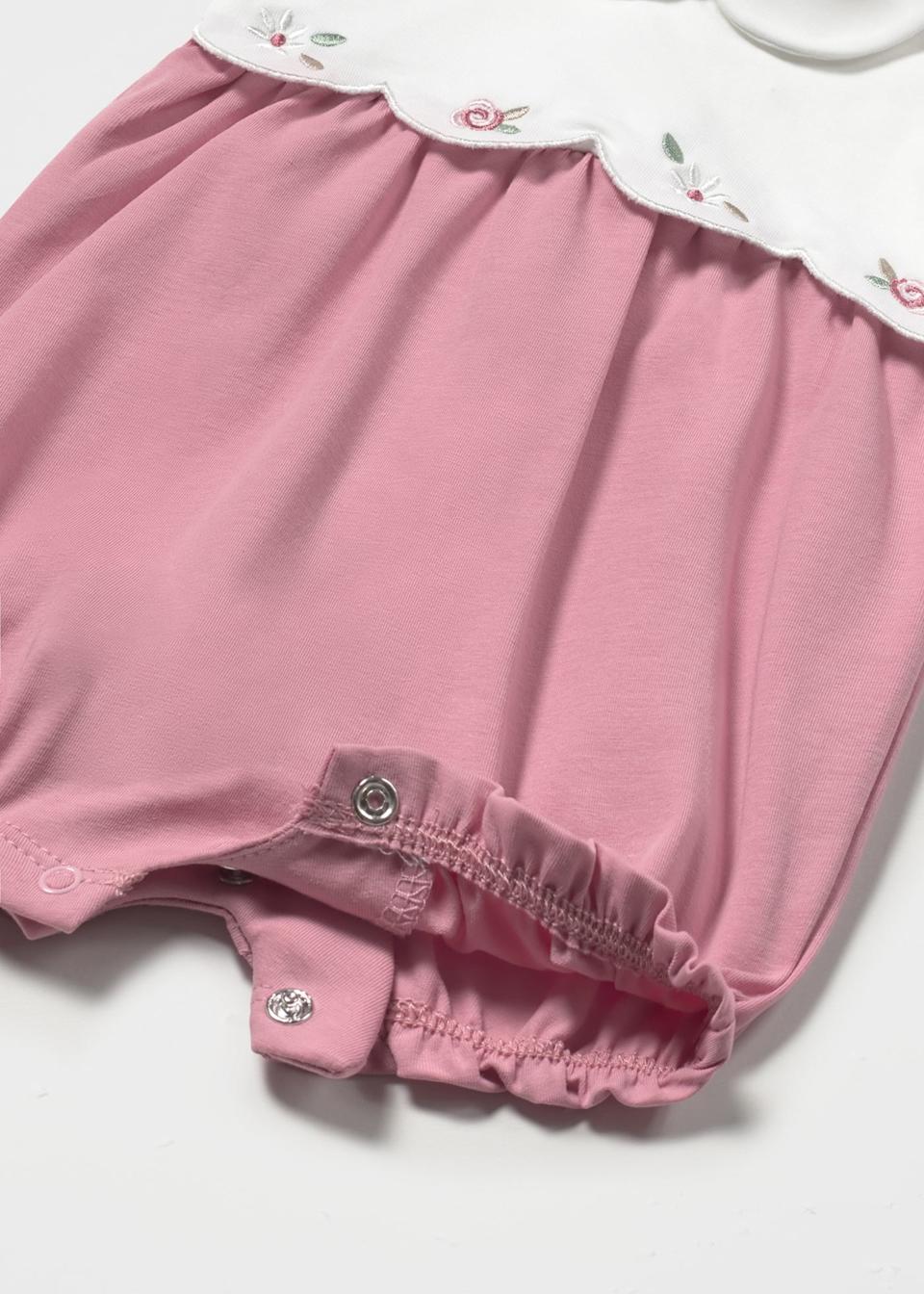 1752 Newborn 2-Pack Collared Rompers