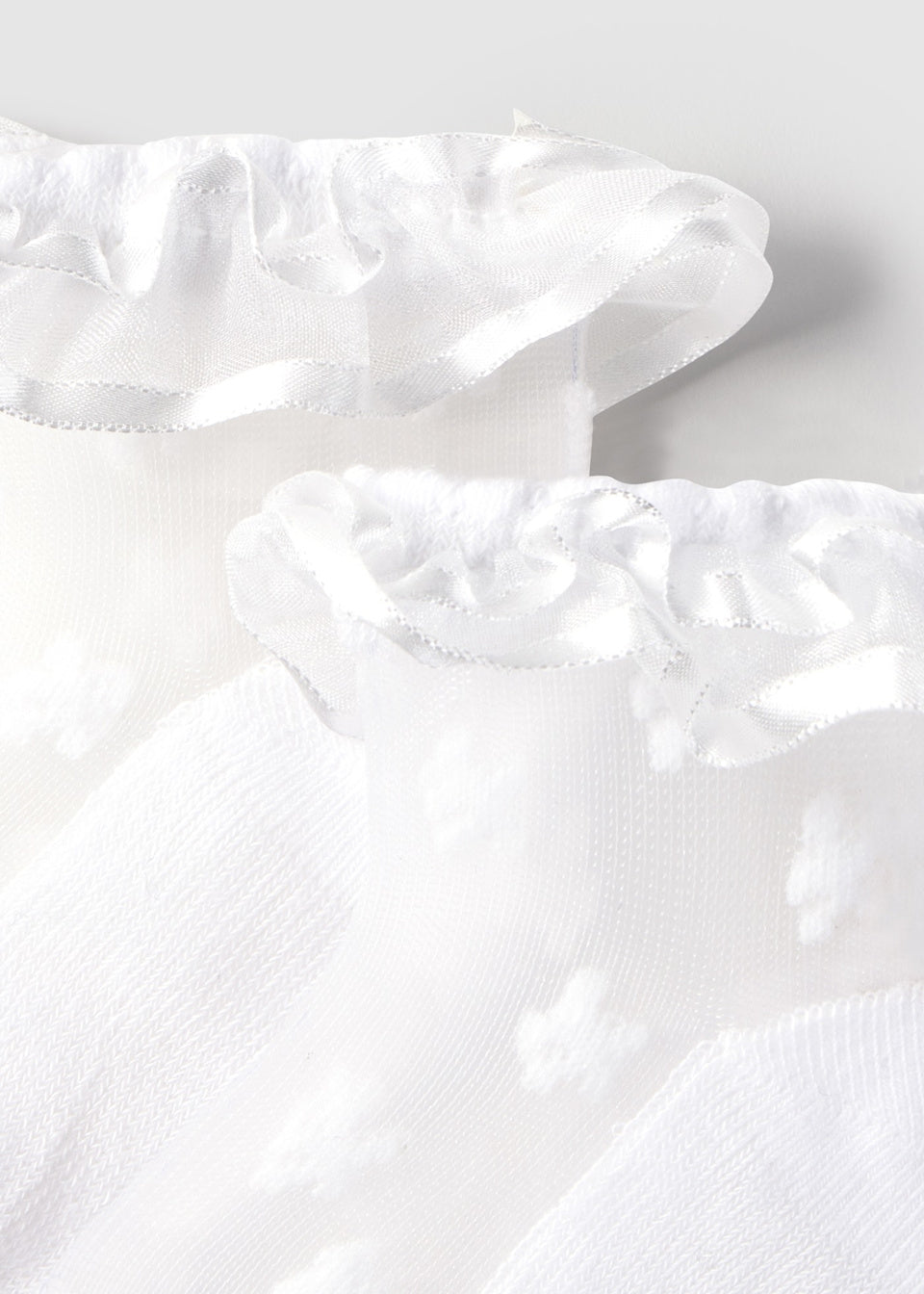 9871 Newborn Floral Socks