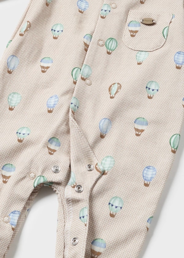 1721 Long onesie w/ hat