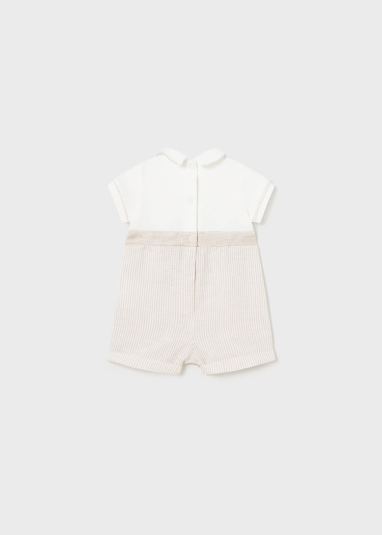 1636 Romper w/suspender