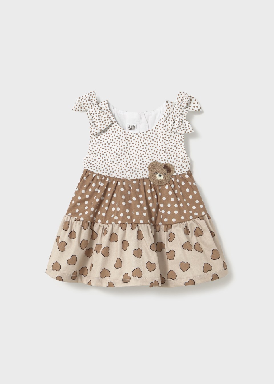 1868 Newborn Ruffled Dress