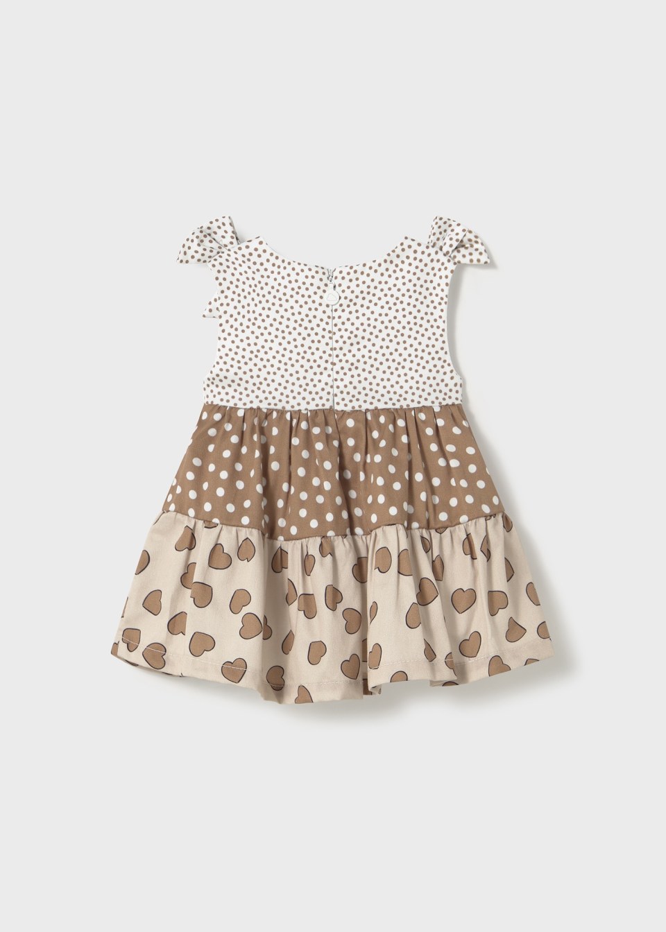 1868 Newborn Ruffled Dress