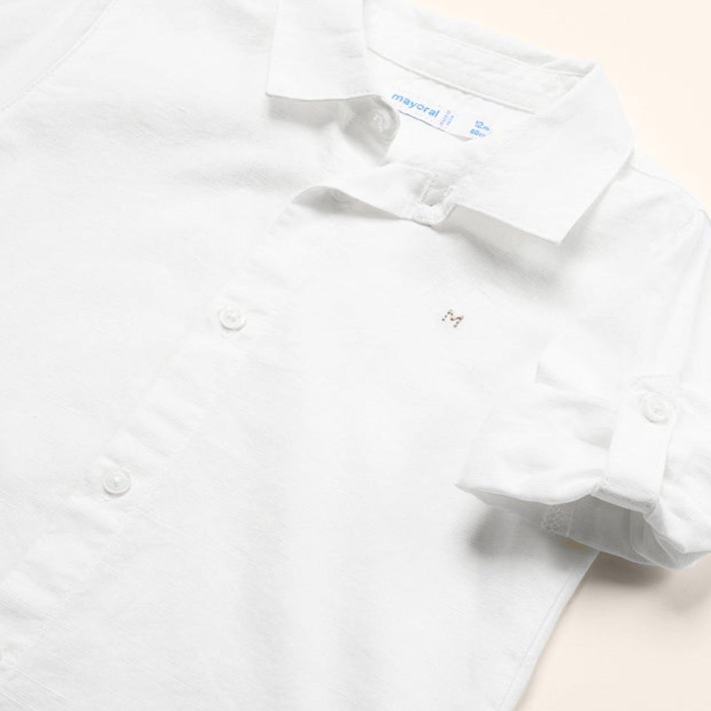 BASIC LINEN SHIRT BABY BOY