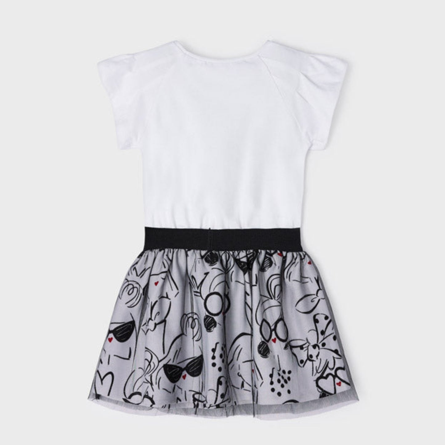PRINTED SKIRT GIRL SET