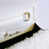 PRINCESS BEAR PURSE- BEIGE