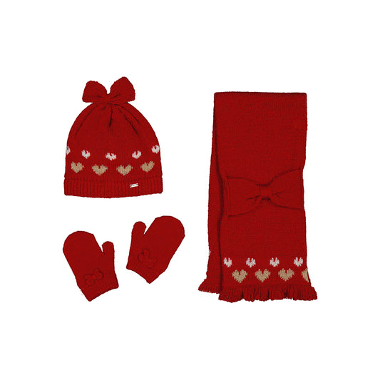 HAT-SCARF & MITTENS SET