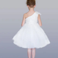 Formal Dress-One shoulder white