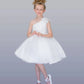 Formal Dress-One shoulder white