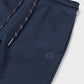 711 Basic cuffed fleece trousers Blue