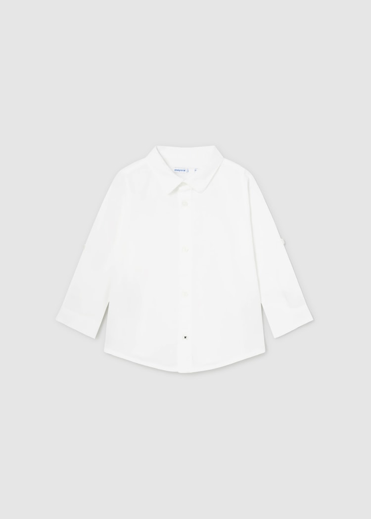 117 Basic linen l/s shirt