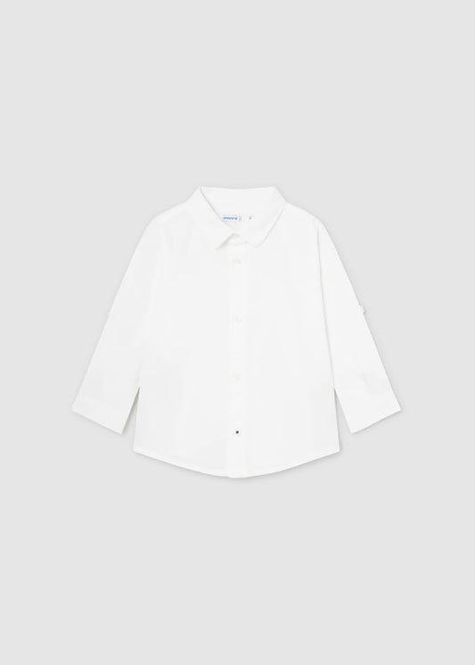 117 Basic linen l/s shirt