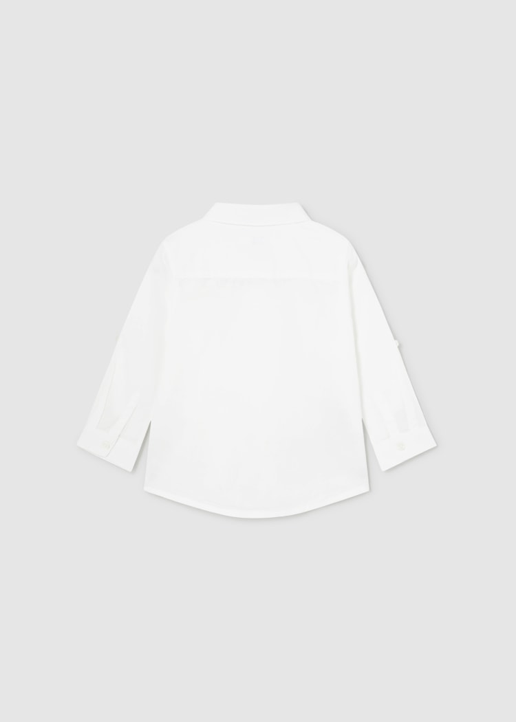 117 Basic linen l/s shirt