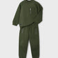 4605 Boy 2 Piece Zip Detail Tracksuit Set