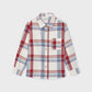 4114 Boy Plaid Shirt