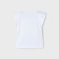 3002 Girl Embossed Flower T-Shirt