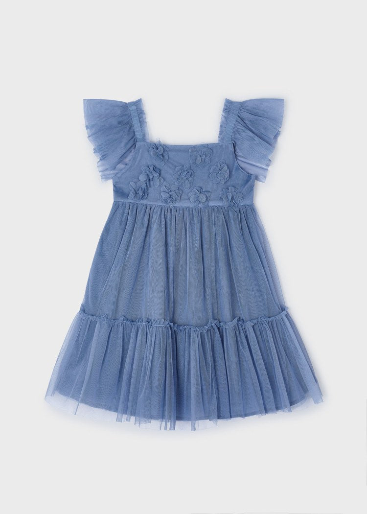 3929 TULLE DRESS SKY