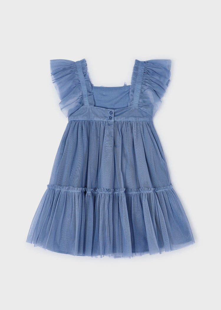 3929 TULLE DRESS SKY