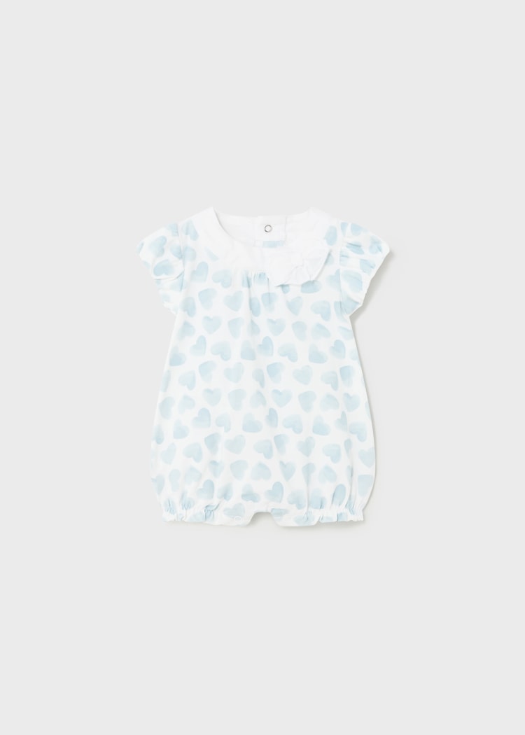 1710 blue hearts romper newborn