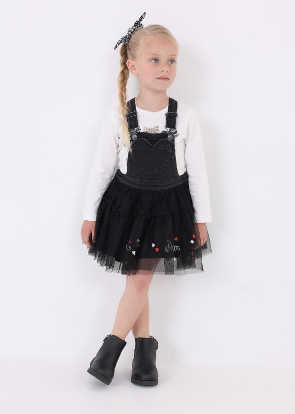 OVERALL TULLE DRESS