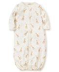 ECRU SOPHIE LA GIRAFE PRINT CONVERTER GOWN