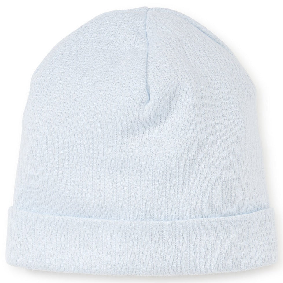 BLUE POINTELLE HAT