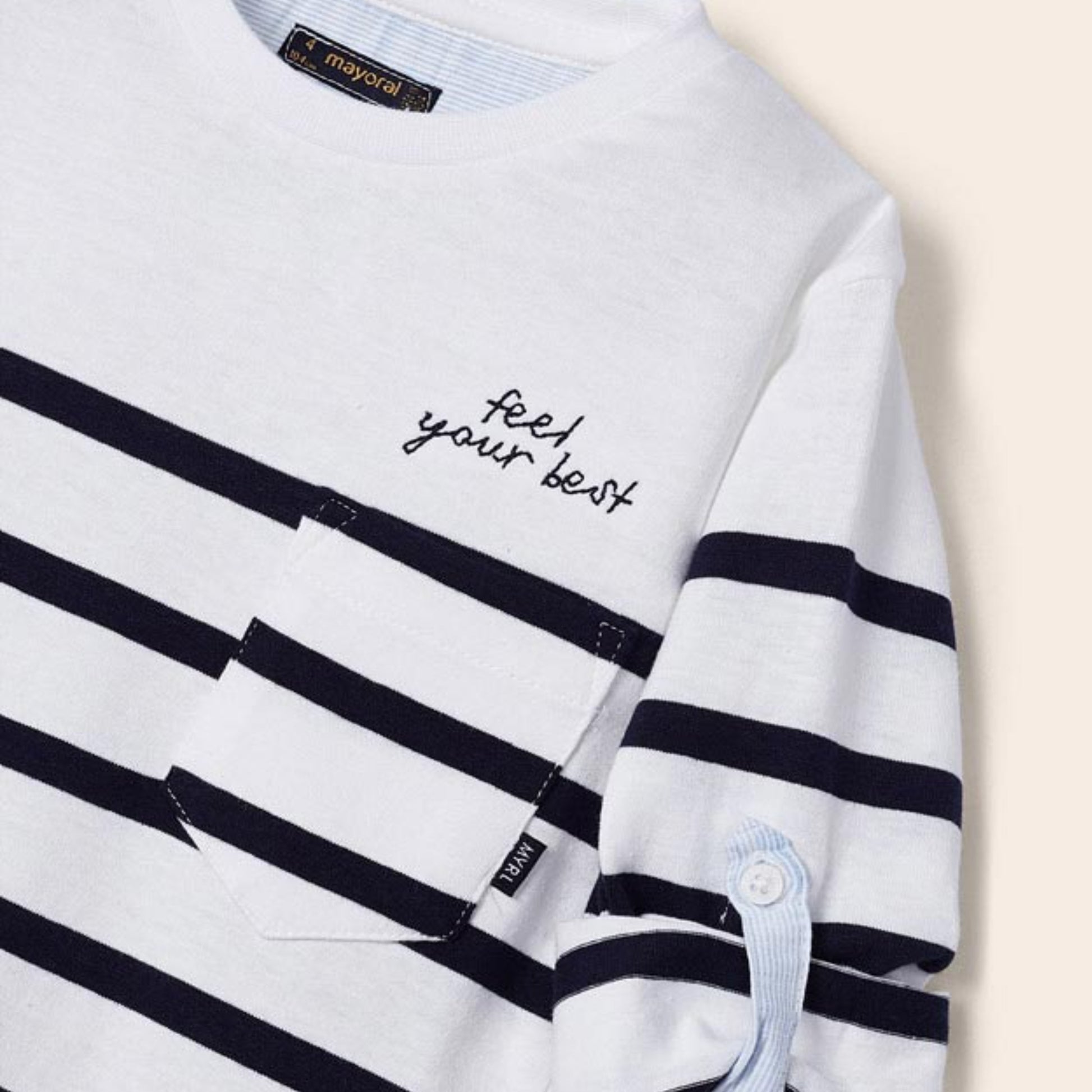 STRIPES LONG SLEEVE T-SHIRT BOY