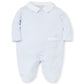 BLUE NEW BEGINNINGS FOOTIE W/COLLAR