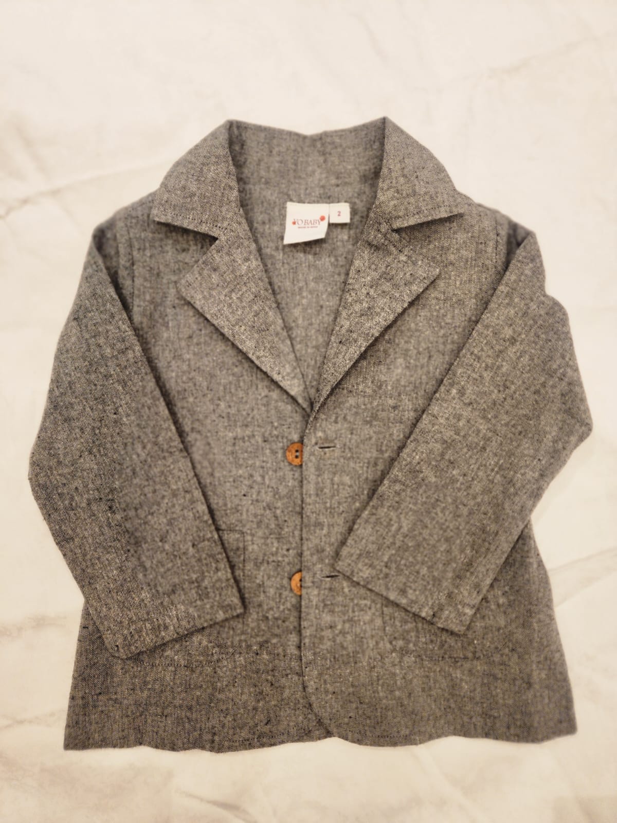 BOYS 3 PC SUIT-GRAY