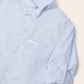 STRIPED MAO COLLAR BOY SHIRT